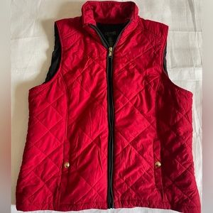 Ralph Lauren Red Zip-Up Vest